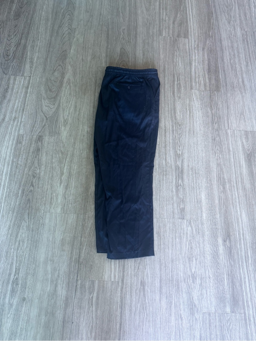 Oak Hill Men's Black Elastic-Waist Pants - Classic Comfortable Fit